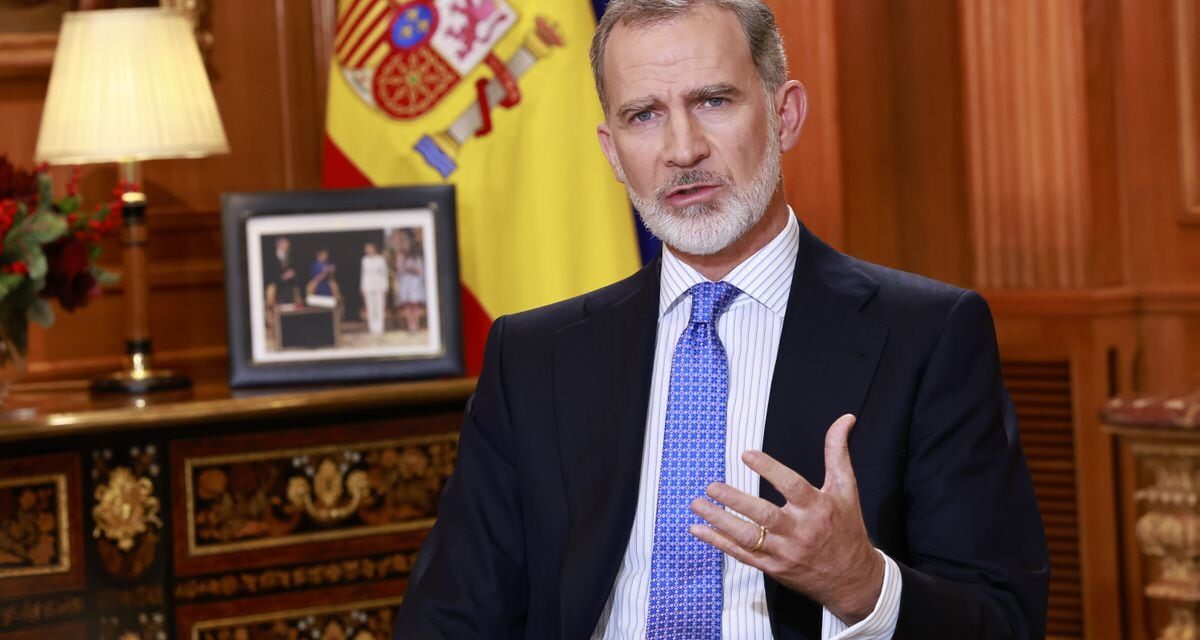Felipe VI llama en su discurso a evitar que “el germen de la discordia” vuelva a instalarse entre los españoles |  España