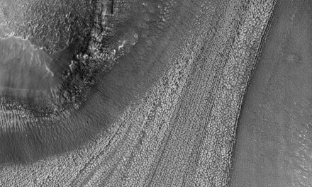 Flujos de hielo en Marte – NASA
