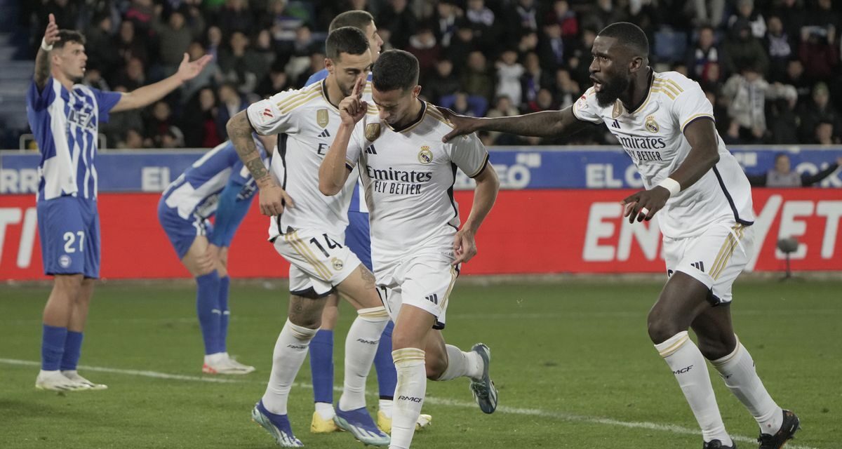 Función de escapismo del Madrid ante el Alavés |  Fútbol |  Deportes