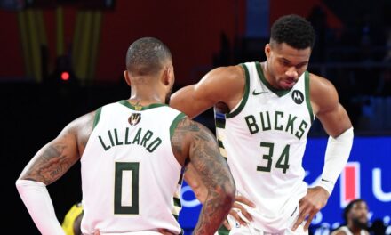 Giannis Antetokounmpo insta a los Bucks a "ser mejores" después de la derrota en el torneo de temporada ante los Pacers