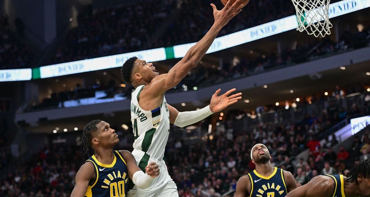 Giannis Antetokounmpo vuela en la NBA con 64 puntos… y se queda sin el balón |  Baloncesto |  Deportes