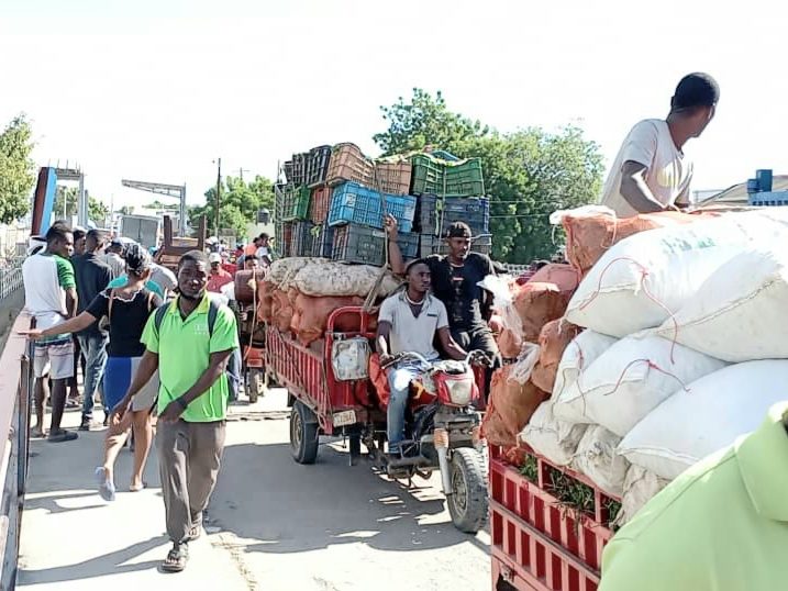 Haití.  Juana Méndez: reanudación de actividades comerciales con República Dominicana