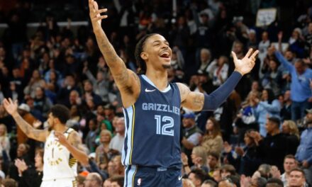 Ja Morant de los Grizzlies nombrado jugador de la semana tras su suspensión