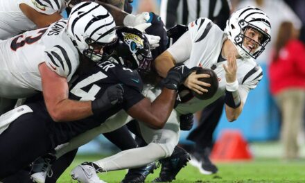 Jake Browning Bengals venció a Jaguars pero Trevor Lawrence se lesionó