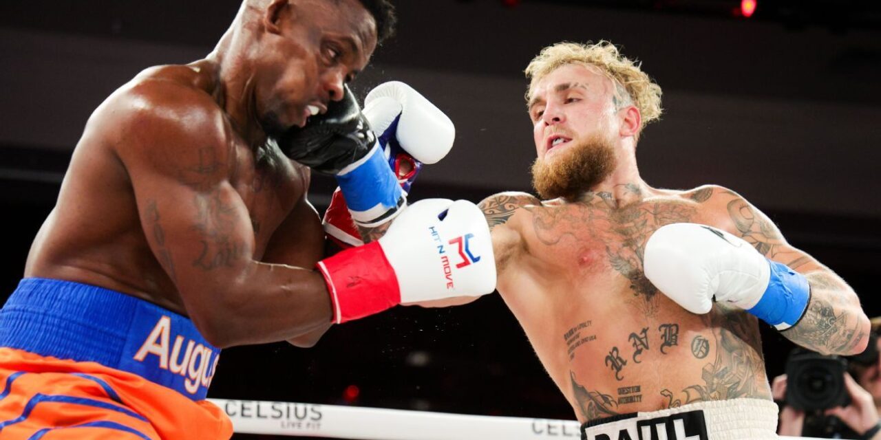 Jake Paul acaba con Andre August con un feroz KO en el primer asalto
