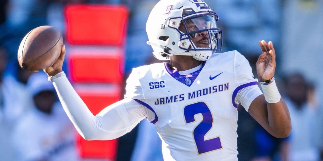 James Madison QB Jordan McCloud ingresará al portal de transferencias