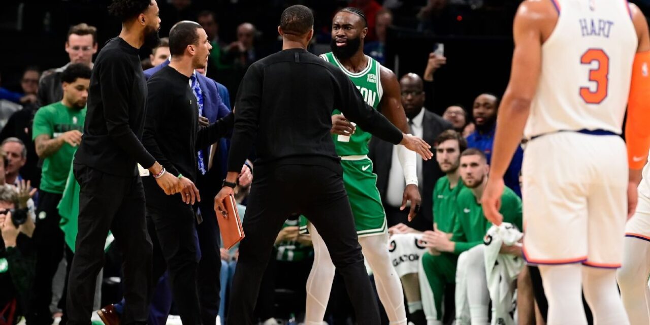 Jaylen Brown de los Celtics suena mal después de la primera expulsión de su carrera