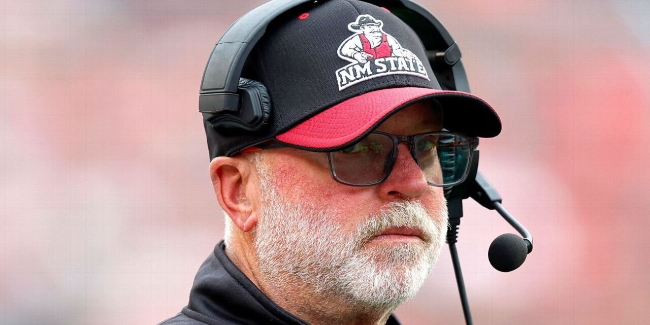 Jerry Kill dimite y Tony Sánchez es nombrado nuevo entrenador en jefe de NMSU