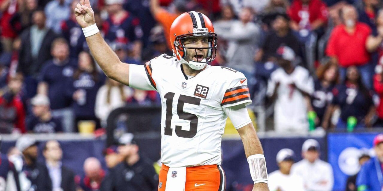 Joe Flacco feliz de estar con los Browns después de separarse de los Jets