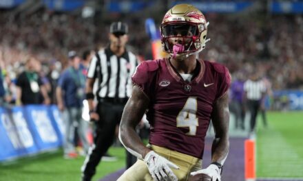 Keon Coleman, la última estrella de Florida State en ingresar al draft de la NFL