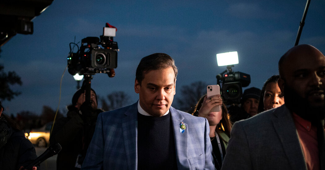 La Cámara votará el viernes sobre la expulsión de George Santos