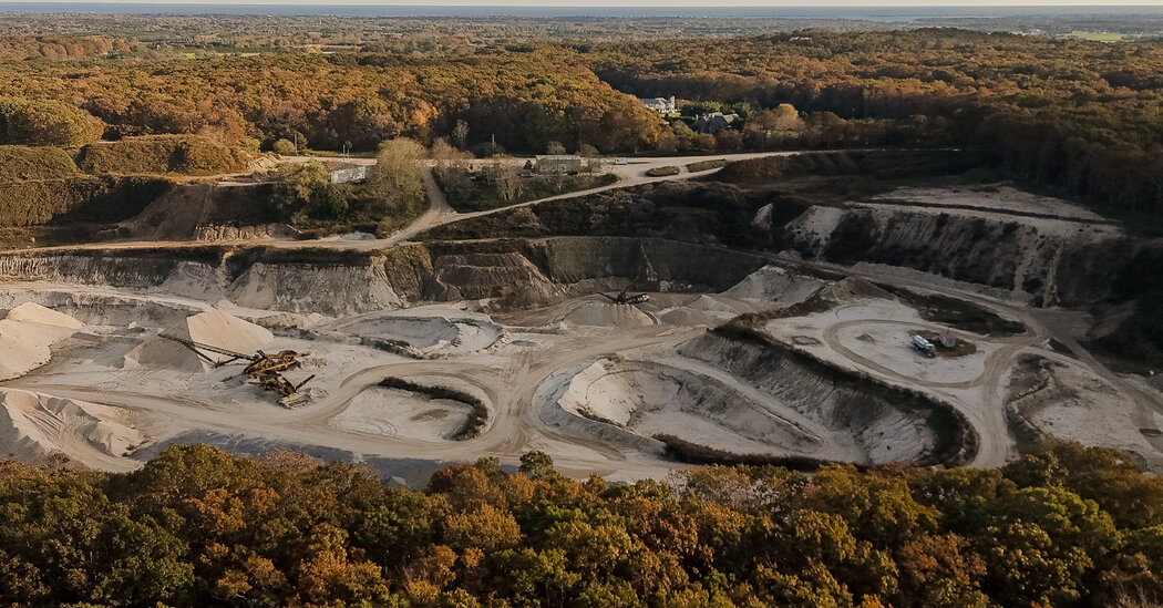 La minería de arena amenaza el agua potable de Long Island.  ¿O sí?