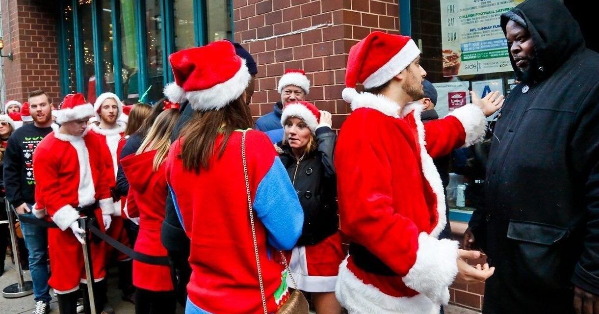 La prohibición del alcohol en SantaCon volverá a entrar en vigor este fin de semana