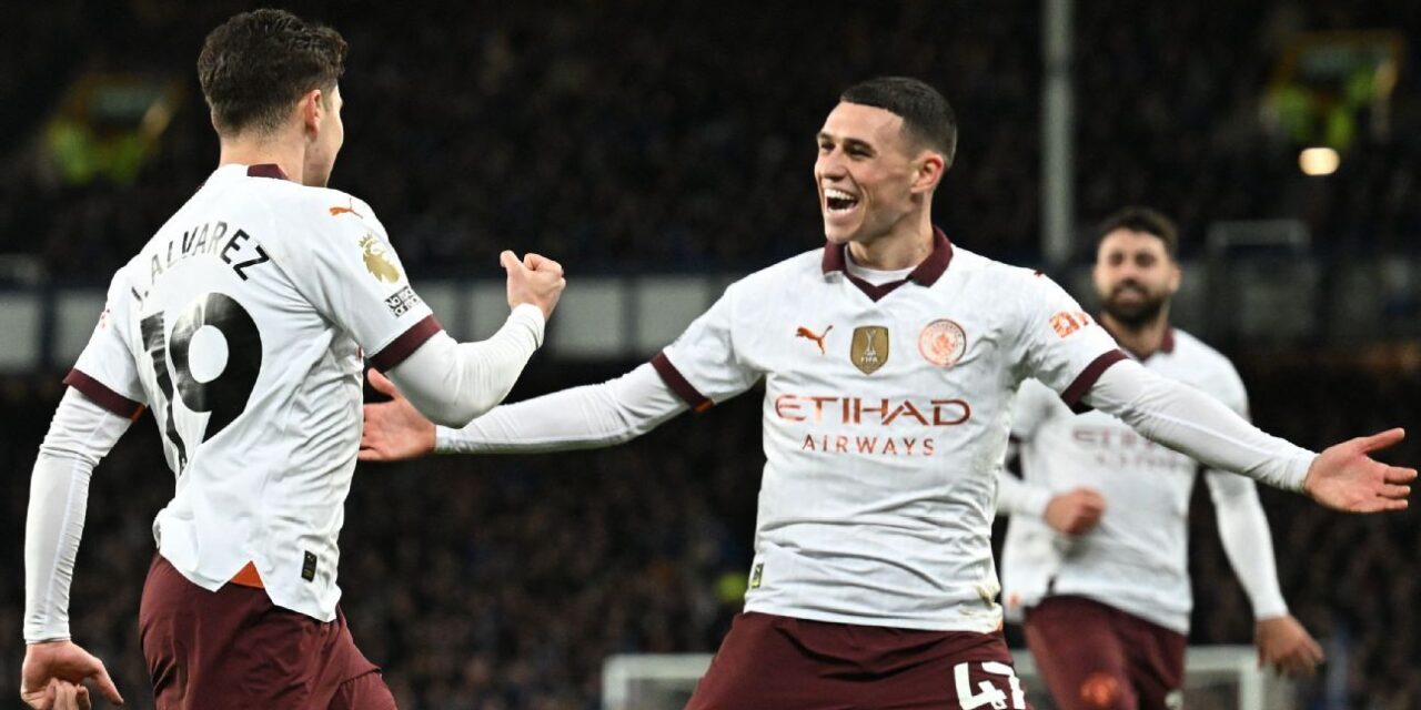 La remontada del Manchester City ante el Everton fue su mayor victoria hasta el momento