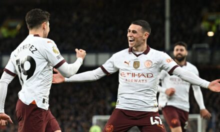La remontada del Manchester City ante el Everton fue su mayor victoria hasta el momento