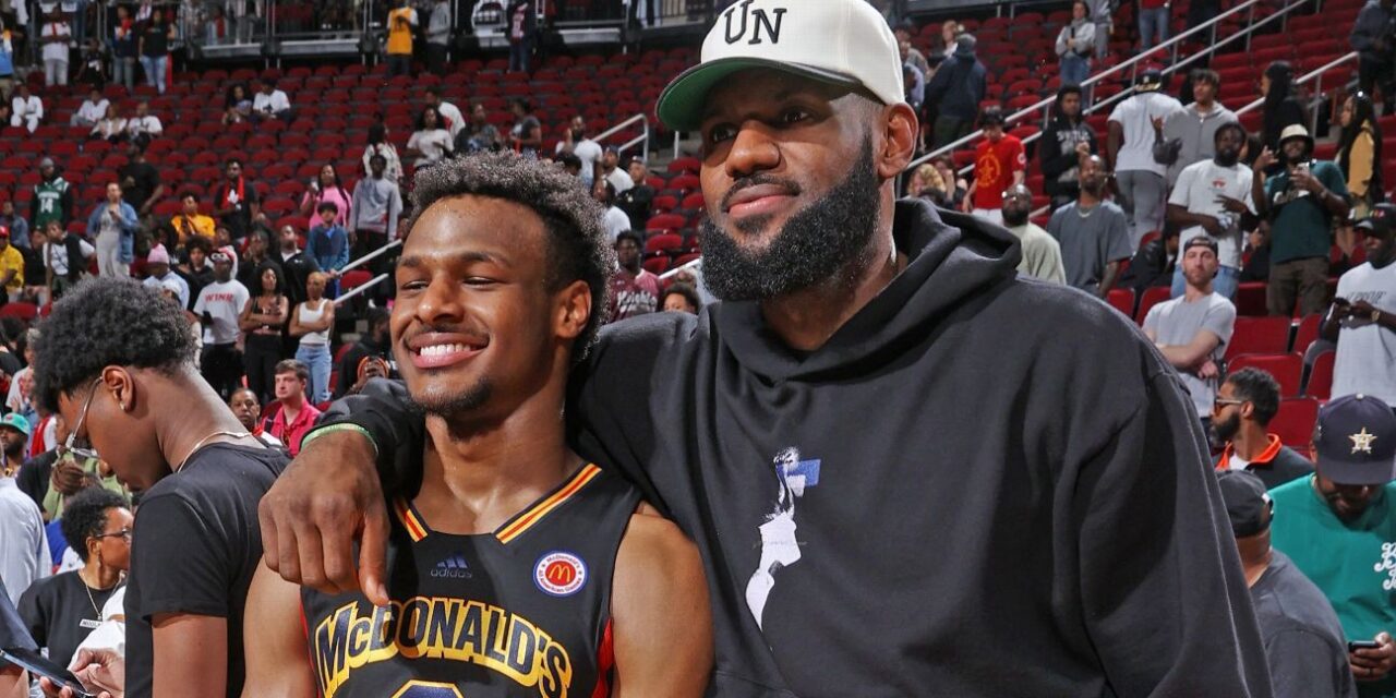 LeBron dice que el debut de Bronny en la USC tendrá prioridad sobre el juego de los Lakers