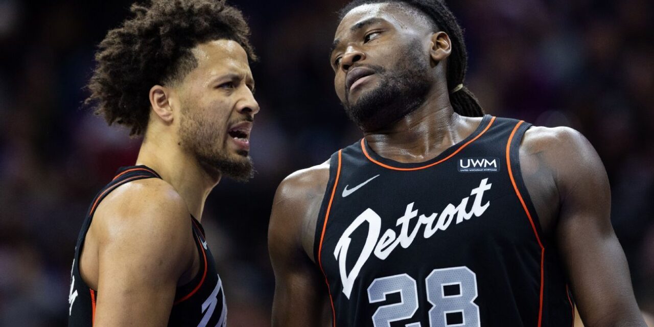 Los 76ers reparten la 22ª derrota consecutiva de los Pistons, récord de la franquicia