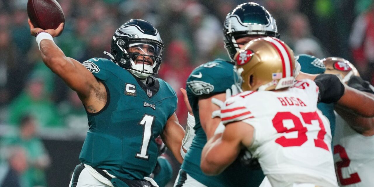 Los Eagles no pueden remontar otra vez y caen ante los 49ers