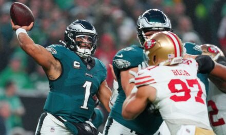 Los Eagles no pueden remontar otra vez y caen ante los 49ers