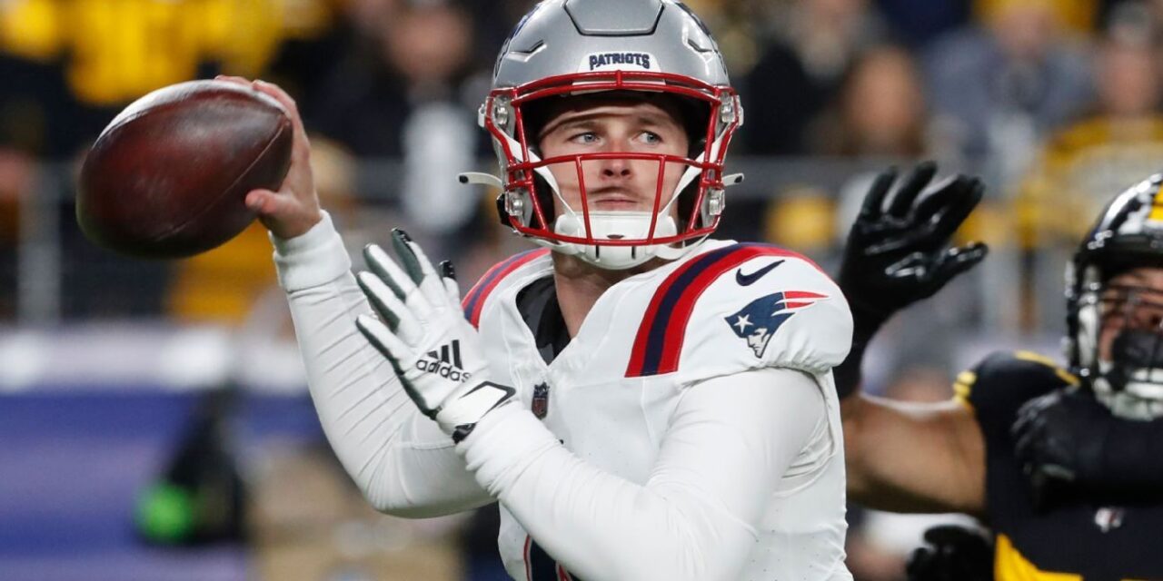 Los Patriots exorcizan demonios ofensivos y aguantan para ganar como visitantes contra los Steelers