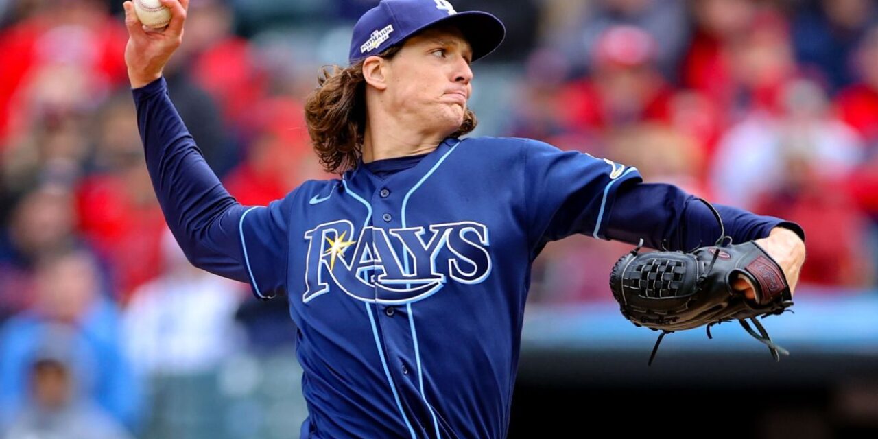 Los Rays acuerdan cambiar a Tyler Glasnow a los Dodgers, dicen fuentes