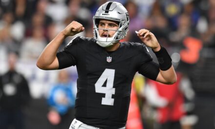 Los dos pases de touchdown de Aidan O’Connell mantienen a los Raiders en marcha