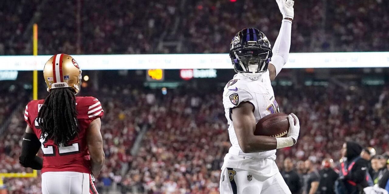 Los oportunistas Ravens bombardean a los 49ers con empuje en el tercer cuarto