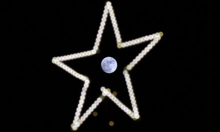 Luna llena y fría de diciembre