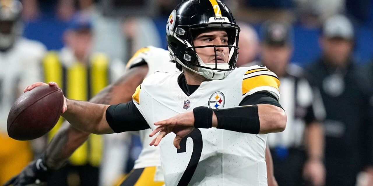 Mason Rudolph dice que está "probado en batalla" y listo para la oportunidad