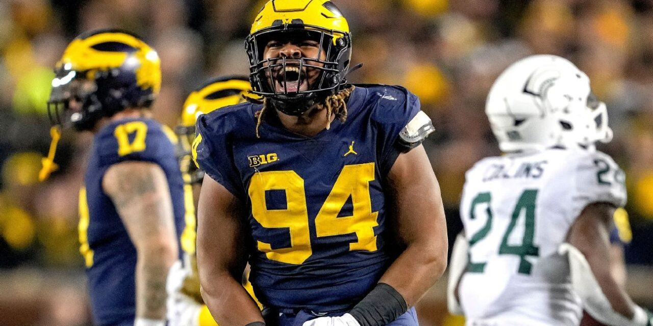 Michigan DL Kris Jenkins lamenta la exhibición del tazón de Ohio State