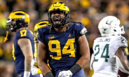 Michigan DL Kris Jenkins lamenta la exhibición del tazón de Ohio State