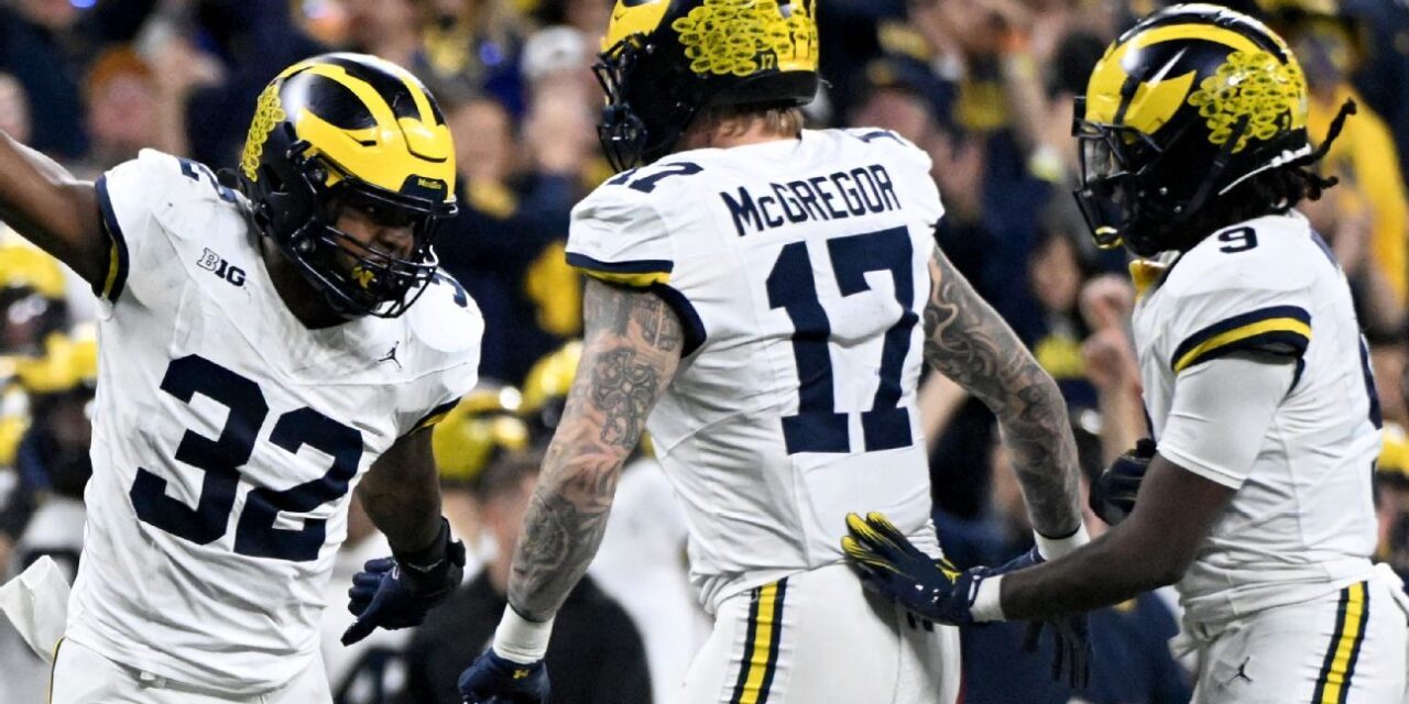 Michigan y Jim Harbaugh saborean el título del Big Ten después de una victoria por blanqueada sobre Iowa