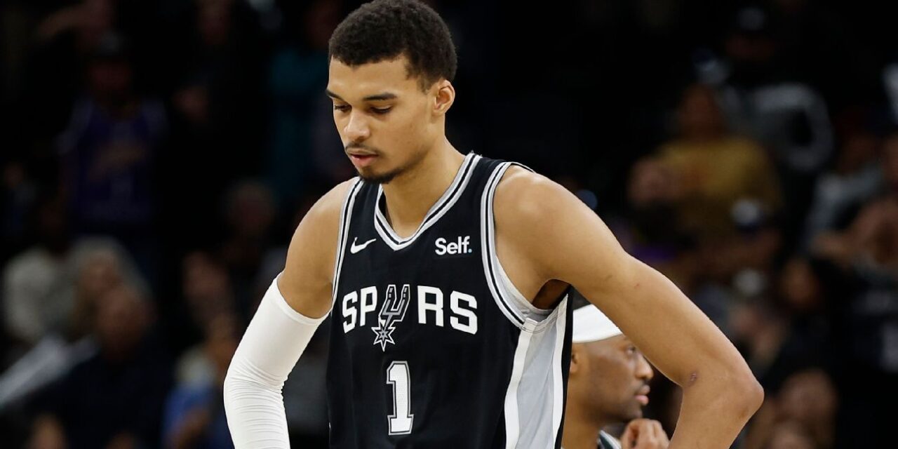 No importa lo que intenten Victor Wembanyama y los Spurs, no pueden ganar