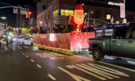Organización local trae luces navideñas a Harlem