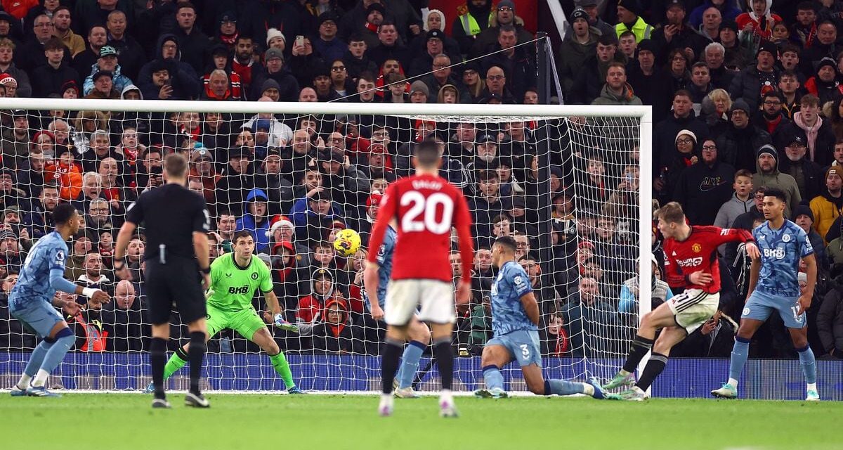 Orgullosa remontada del Manchester United ante el Aston Villa |  Fútbol |  Deportes