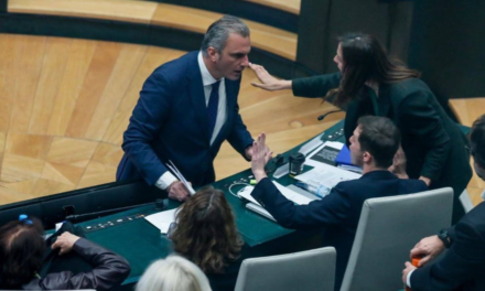 Ortega Smith se encara y lanza una botella a un edil de Más Madrid durante el Pleno: “Ahora, llora” |  Madrid |  España