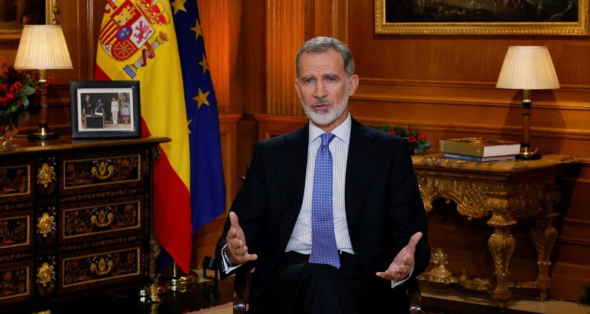 PP y Vox interpretan el discurso del Rey como un apoyo a su rechazo a la amnistía |  España