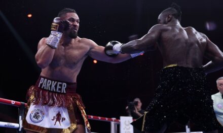 Parker molesta a Wilder y arruina una posible pelea entre Wilder y Joshua