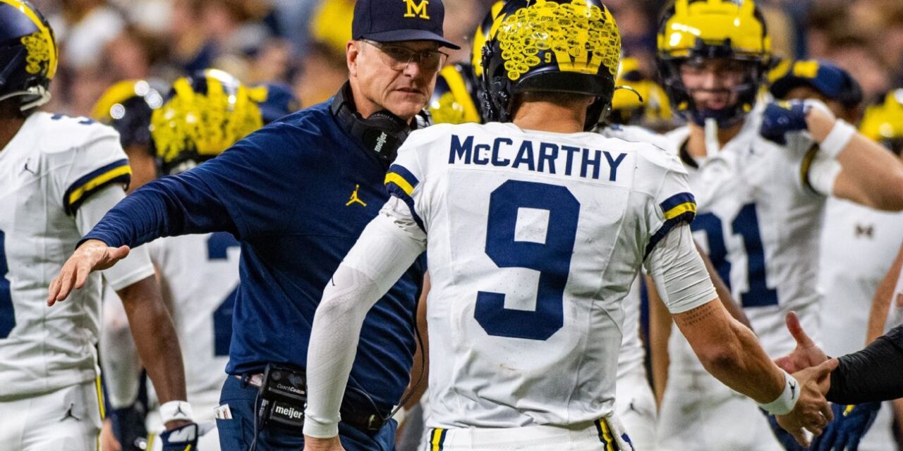 Playoffs de fútbol americano universitario: cómo JJ McCarthy se combinó con Jim Harbaugh para convertirse en el mejor mariscal de campo de Michigan