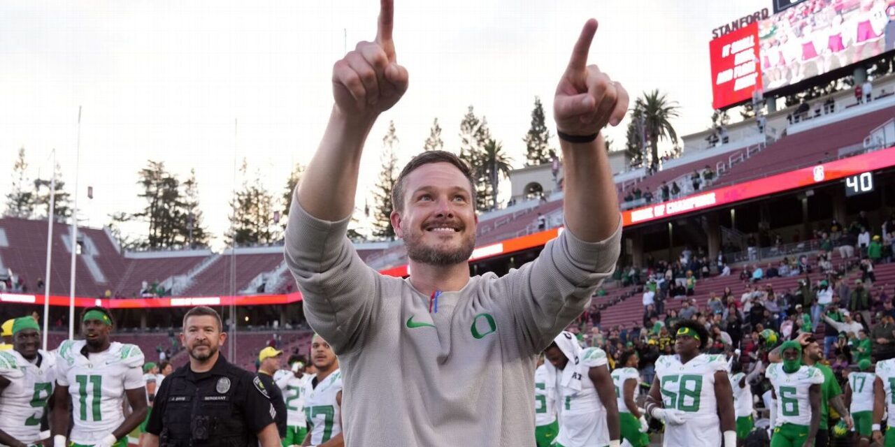 Puede que Oregon siempre sea llamativo, pero con Dan Lanning, los Ducks están jugando duro