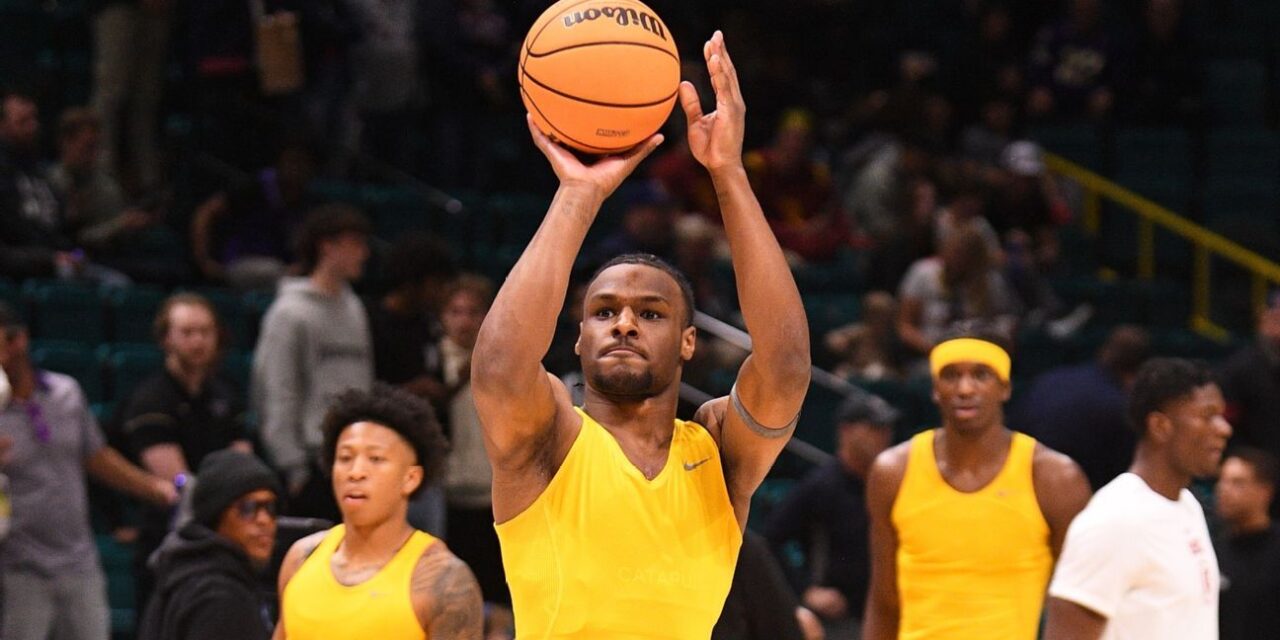 Qué esperar cuando Bronny James juegue su primer partido universitario con la USC