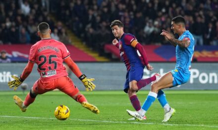 Redentor Sergi Roberto: el Barcelona vence al Almería en un partido calamitoso |  Fútbol |  Deportes