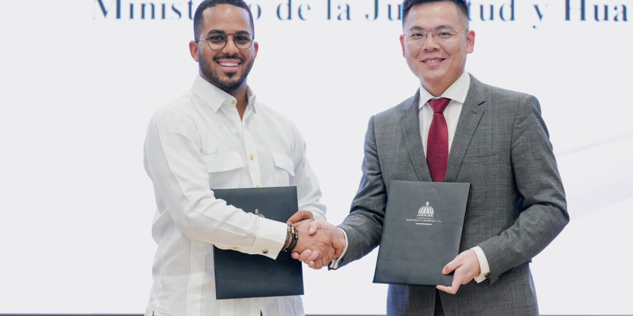 República Dominicana |  Ministerio de la Juventud firma convenio con empresa tecnológica Huawei para desarrollar competencias digitales en jóvenes