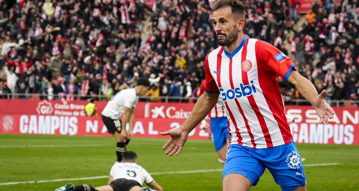 Stuani aúpa al Girona ante un serio Valencia |  Fútbol |  Deportes
