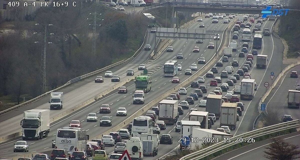 Tráfico prevé 4,5 millones de desplazamientos en la operación salida de fin de año |  España