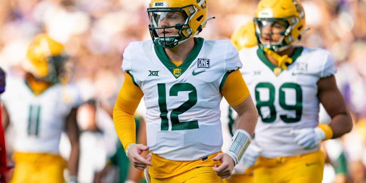 Transferencia de Baylor QB Blake Shapen se compromete con el estado de Mississippi