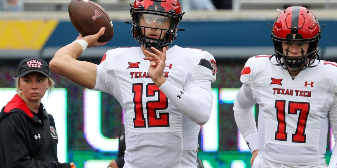 Tyler Shough, de 24 años, deja Texas Tech y se traslada a Louisville