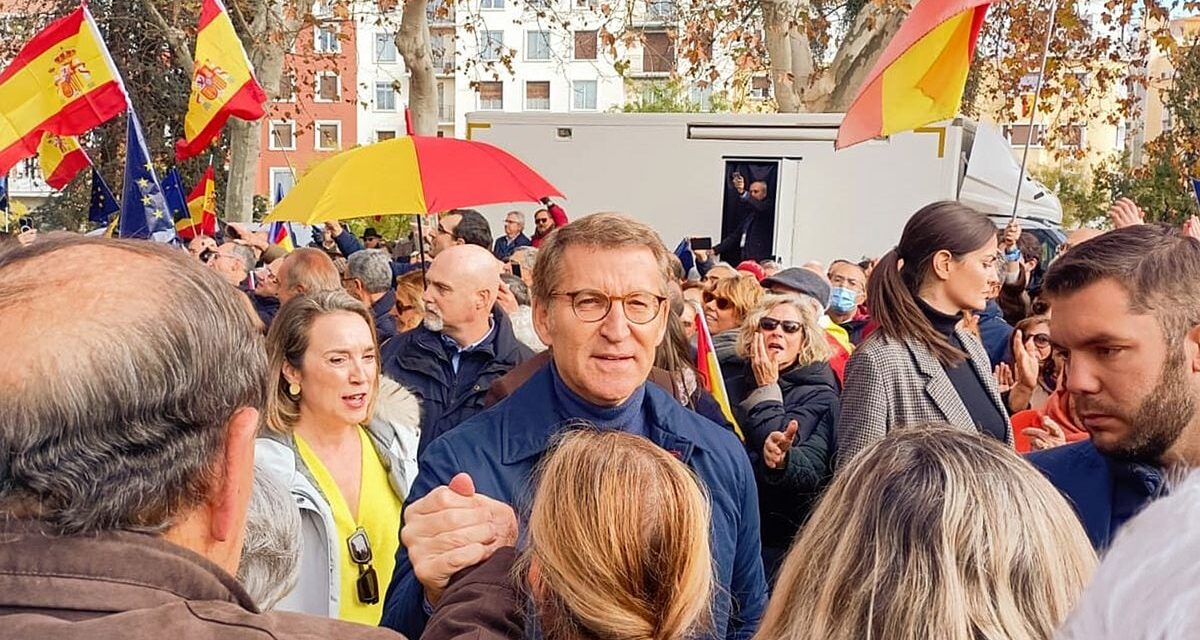 Últimas noticias de la actualidad política |  Miles de personas se concentran en Madrid en un nuevo acto del PP contra la amnistía |  España