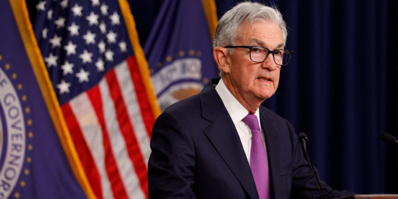 Vea al presidente de la Reserva Federal, Jerome Powell, hablar en vivo en Atlanta sobre política
