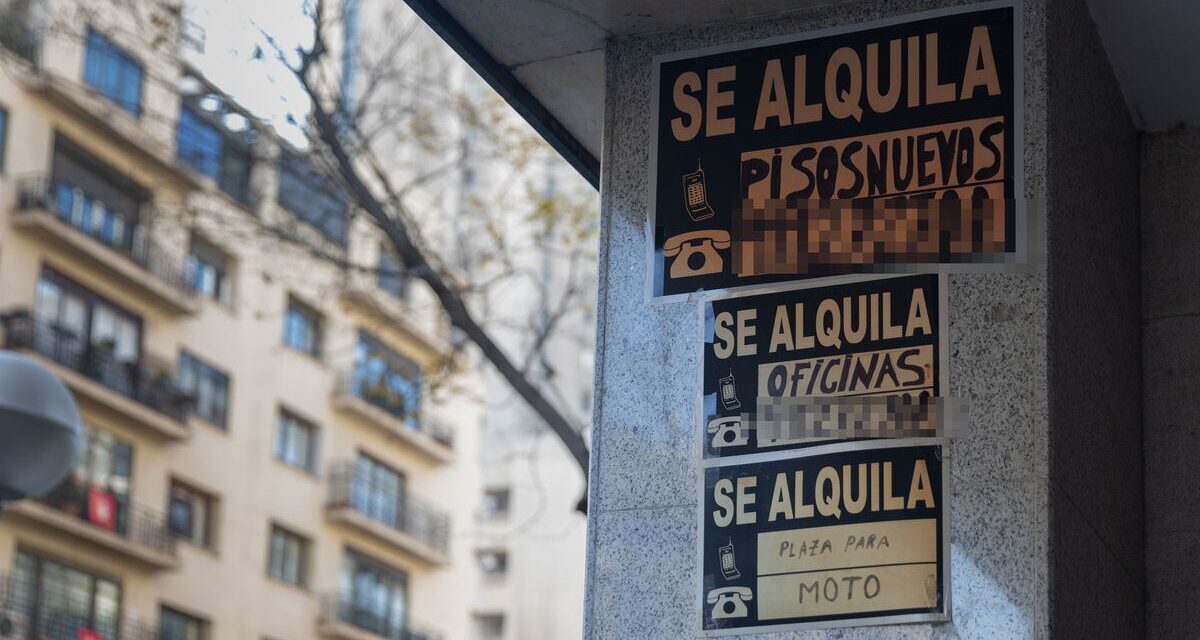 Vivienda asegura que tendrá listo el índice de precios de referencia de alquiler en enero |  Economía